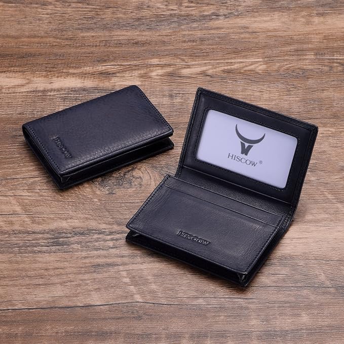 Leather Business Card Case Holder - Image 8