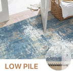 GENIMO Washable Area Rugs for Living Room, 8x10 Modern Non Slip Rugs, Low Pile - Image 6
