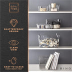 BINO | Plastic Storage Bins, X-Large - Image 7
