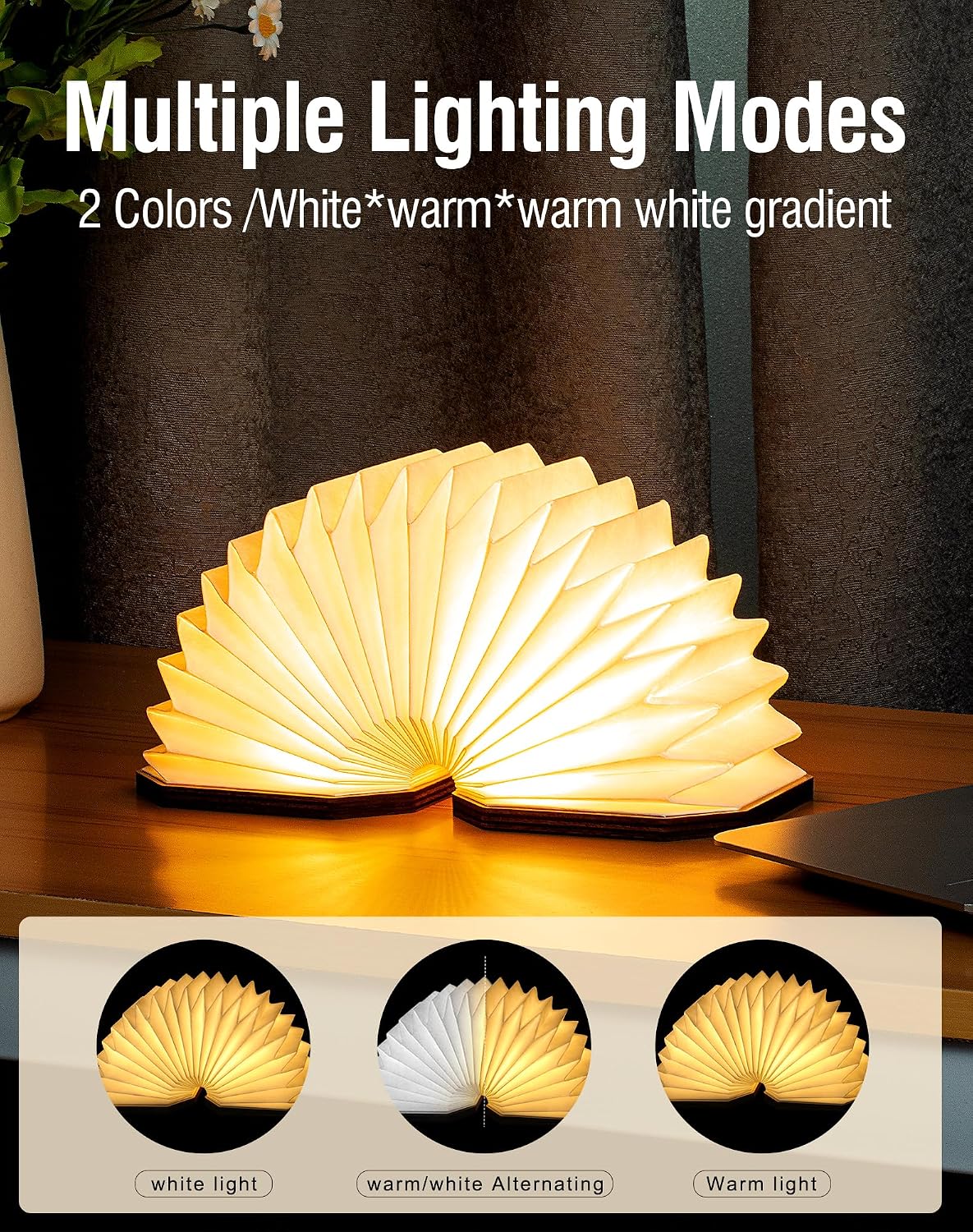 Originality Folding Accordion Lamp, Japanese Gift, LED Paper Lantern