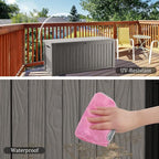 PATIOEASY Outdoor Storage Box 270GAL Waterproof Resin Deck Box, UV-Resistant - Image 3