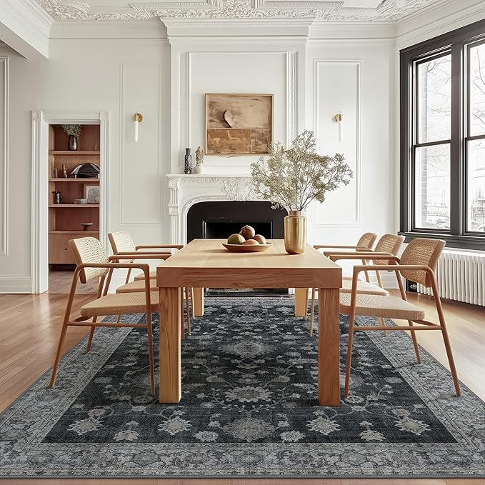 GENIMO Machine Washable 9x12 Area Rugs - Image 2