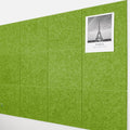 AKTOP Cork Board Bulletin Board 47"x35", 12 Pack Removable Felt Cork Board Tiles by Buynow