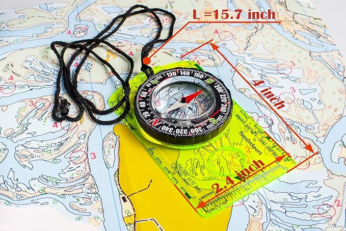 TurnOnSport Orienteering Compass - Image 5