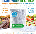 Amiff Silver Thermal Bubble Mailer, 8 x 11 Inches. 10 Pack Metallic Bubble - Image 3