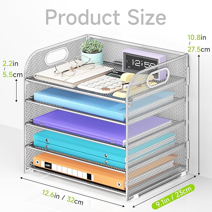 Cawukege 5 Tier Paper Organizer - Image 5