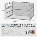 Subekyu 3 Tier Paper Desk Organizer - Image 2