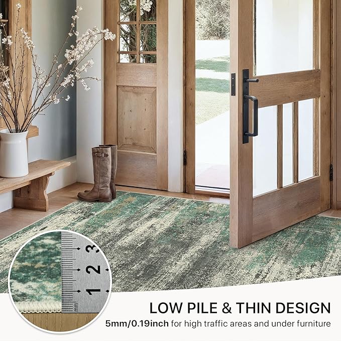 GENIMO 8x10 Area Rugs, Modern Living Room Rugs, Large Machine Washable Rug - Image 6