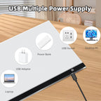 mlife a2 light box kit for diamond painting, package contents