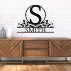 Personalized Metal Name Signs, Split Letter Monogram Wall Art Decor, Durable - Image 7