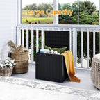 Yardgrace 35 Gallon Outdoor Storage Box Waterproof, Resin Deck Boxes - Image 4