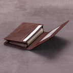 Leather Business Card Case Holder - Image 4