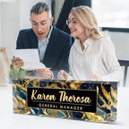 Custom Office Name Plate, Personalized Gifts - Image 5