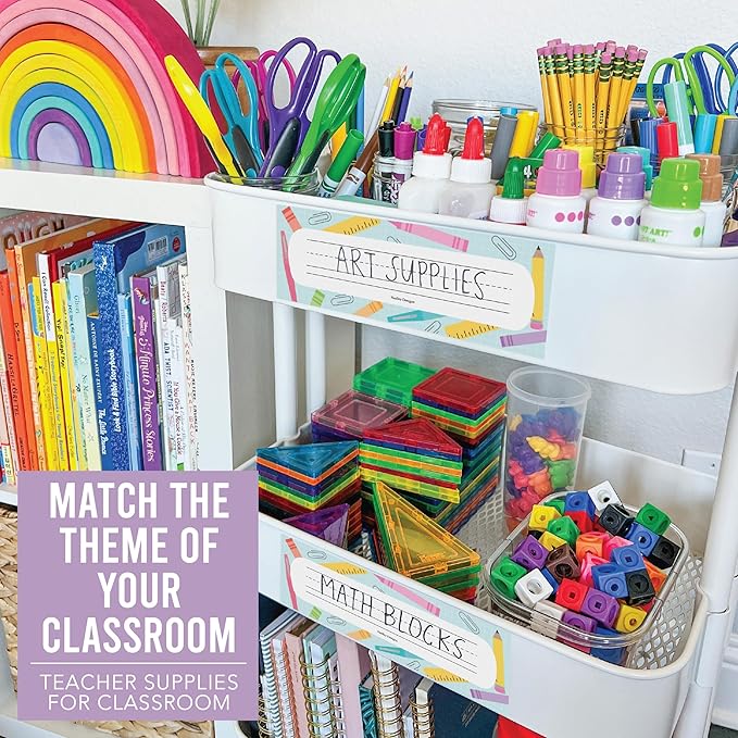 Desk Name Tags for Classroom -25 Student Name Plates for Classroom Kindergarten - Image 3