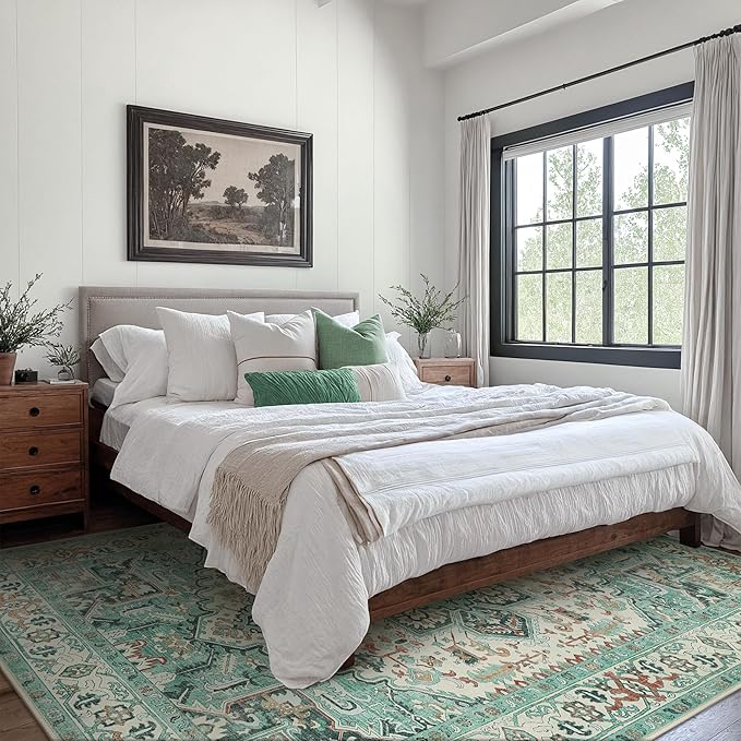GENIMO Machine Washable 8x10 Area Rugs - Image 3