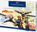 faber-castell comic illustration set - the famazings superhero, main product view
