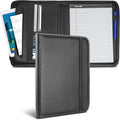 samsill professional padfolio with secure zippered closure, 10.1, main product view