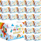 24 Pcs Privacy Boards for Student Desks Bright Colored Classroom Desk Divider by Zhehao