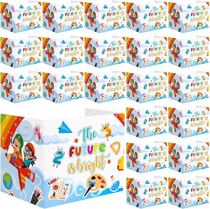 24 Pcs Privacy Boards for Student Desks Bright Colored Classroom Desk Divider by Zhehao