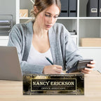 Personalized Name Plate for Desk, Custom Desk Name Plate, Acrylic Name Plate - Image 6