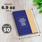 DISCOUNT PROMOS Custom Eco Friendly Spiral Notebooks - Image 5
