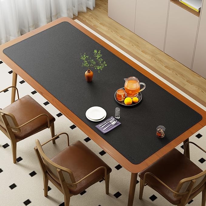 Mydours Super Large 75" x 32" Desk Mat, Full Desk Blotter Pad, Desktop Computer - Image 4