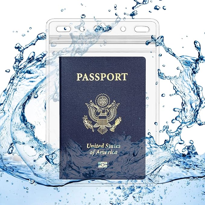 Claev Fast Seal Vertical 4x6 Passport & Card Holders, 50 Pack), Conferences - Image 4