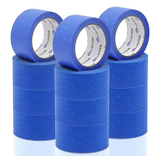 Oleitodh 12 Rolls Blue Painters Tape Bulk 2 inch x 660 Yards, Painters Masking by Oleitodh