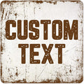 Custom Sign, Custom Street Sign, 11 Font Colors, 13 Font Styles, 4 Hole Options by MySignCenter