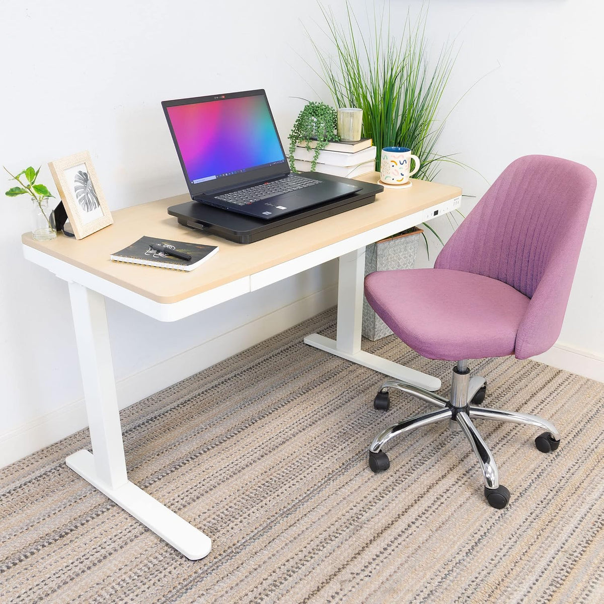Mount-It! Standing Keyboard Tray, Sit to Stand 1.7-15.6 in, 23.6 in
