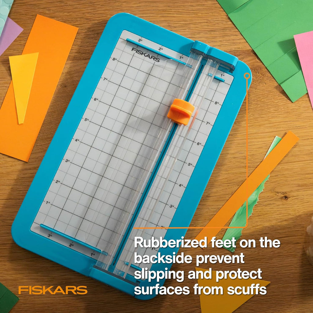 Fiskars 7" x 11.5" Kids Junior Paper Trimmer for Crafts & School Projects