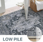 GENIMO 2'6''x10 Runner Rugs for Hallway, Machine Washable Non Slip Vintage Rugs - Image 4