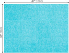 AKTOP Cork Board Bulletin Board 47"x35", 12 Pack Removable Felt Cork Board Tiles - Image 4