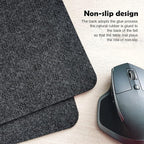 Large Felt Desk Mat, 39.4''x19.69'' Non-Slip Desk Mat, Desk Pad Protector - Image 3