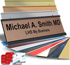 Personalized Name Plate with Choice of Mounting Holders by LHS+My+Business