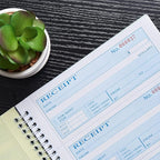 Single Book, Money Rent Receipt Book, 7.9x11.22 Inches, 2 Part Carbonless - Image 6