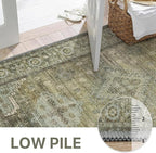 GENIMO Runner Rug 2x10 Non Slip Machine Washable Vintage Hallway Runner Rugs - Image 5