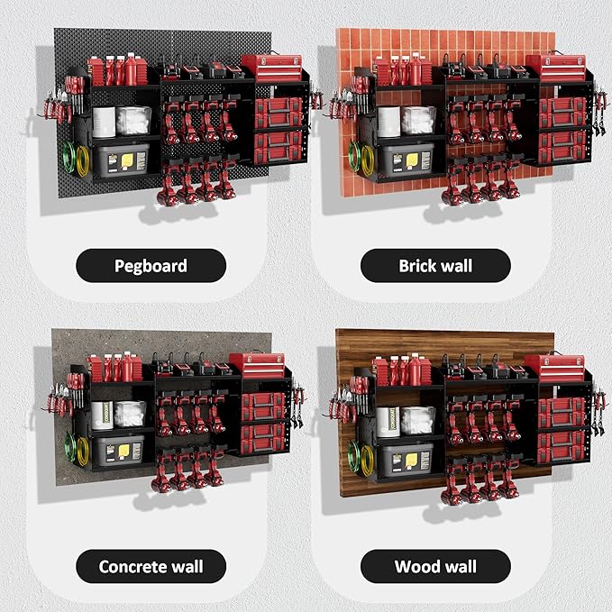 VDEVY Power Tool Organizer Wall Mount - Image 8
