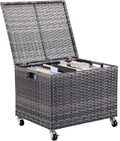 BIRDROCK HOME Rolling File Box by BIRDROCKHOME