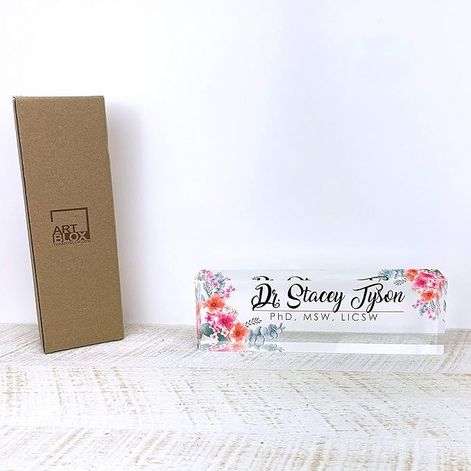 Artblox Office Desk Name Plate Personalized | Custom Name Plates - Image 6