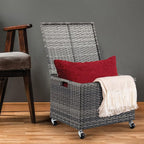 BIRDROCK HOME Rolling File Box - Image 4