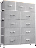 WLIVE Tall Dresser for Bedroom, Fabric Dressers Storage Tower, Dresser & Chest by WLIVE