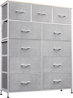 WLIVE Tall Dresser for Bedroom, Fabric Dressers Storage Tower, Dresser & Chest by WLIVE
