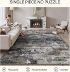 GENIMO No Crease Non Slip 8x10 Area Rugs - Image 3