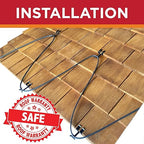 Grip Clip Roof Clips, Safe for Heat Tape, Electric Cable & Roof Heat Cable - Image 4
