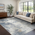 GENIMO Washable Area Rugs for Living Room, 8x10 Modern Non Slip Rugs, Low Pile by GENIMO