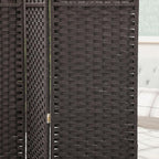 HOMCOM Room Divider, 6 Panel Folding Privacy Screen, 5.6' Tall Freestanding - Image 8