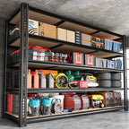 ROOMFAVE 3500LBS Garage Shelving 60" W Metal Shelving 72" H Storage Shelves - Image 8