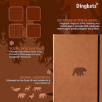 Dingbats* - Wildlife A4 Lined Notebook - Extra Large Hardcover PU Leather - Image 2