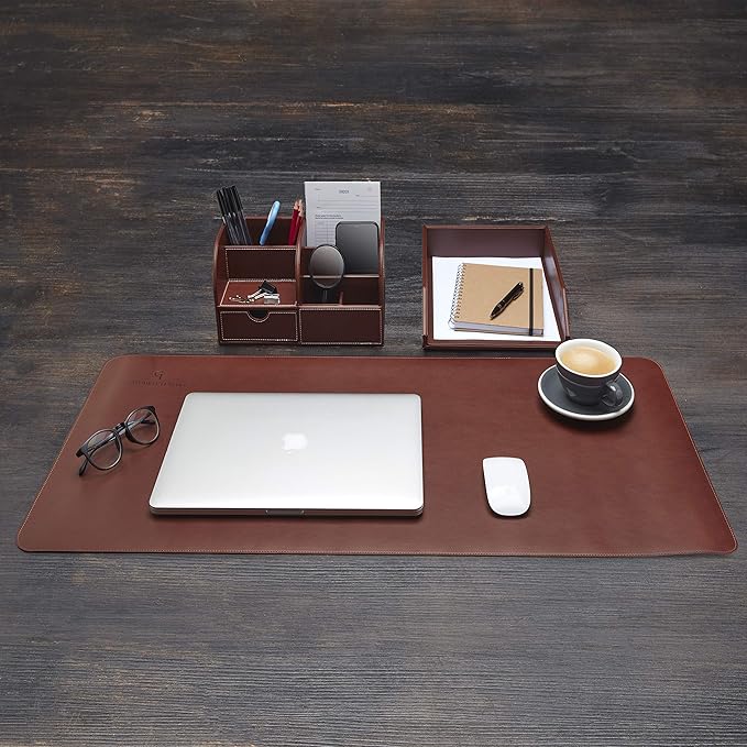Gallaway Leather Letter Desk Organizer - Image 9